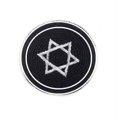 Wholesale Custom Handmade Crochet Kippah With Free Clip